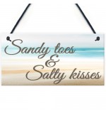 FOAM PLAQUE - 200X100 - Sandy toes Salty Kisses