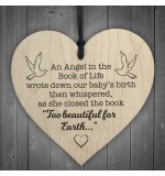 WOODEN HEART - 100mm - Angel Book Of Life