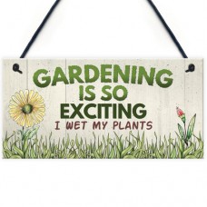 FOAM PLAQUE - 200X100 - Gardening Wet My Plants