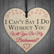 WOODEN HEART - 100mm - I Do Without You