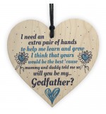 WOODEN HEART - 100mm - Godfather Learn and Grow