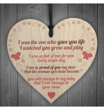 WOODEN HEART - 100mm - Gave You Life