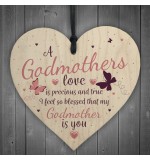 WOODEN HEART - 100mm - Godmothers Love