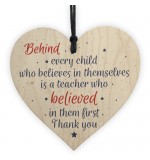 WOODEN HEART - 100mm - Behind Every Child