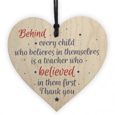 WOODEN HEART - 100mm - Behind Every Child