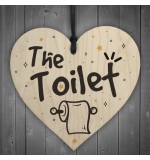 WOODEN HEART - 100mm - The Toilet