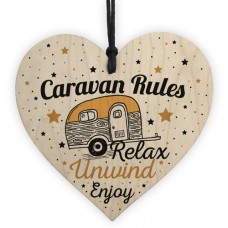 WOODEN HEART - 100mm - Caravan Rules