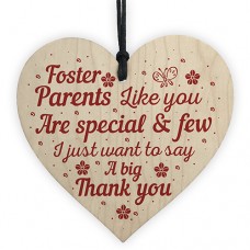 WOODEN HEART - 100mm - Foster Parents Like You