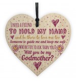 WOODEN HEART - 100mm - Godmother Who Better Than You