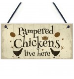 FP - 200X100 - Pampered Chickens Live Here