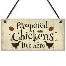 FP - 200X100 - Pampered Chickens Live Here