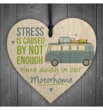 WOODEN HEART - 100mm - Stress Motorhome