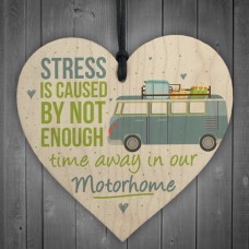 WOODEN HEART - 100mm - Stress Motorhome