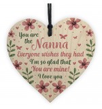 WOODEN HEART - 100mm - Nanna Everyone Wishes They Had