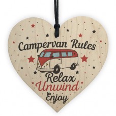 WOODEN HEART - 100mm - Campervan Rules