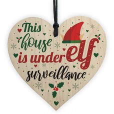 WOODEN HEART - 100mm - Under Elf Surveillance