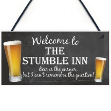 FOAM PLAQUE - 200X100 - Stumble Inn