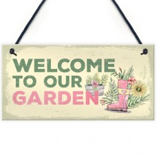 FP - 200X100 - Welcome To Our Garden