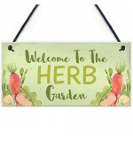 FP - 200X100 - Welcome To The Herb Garden