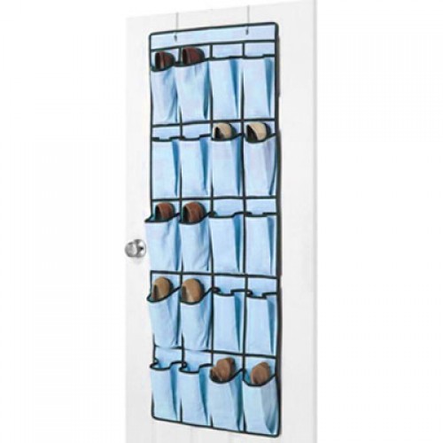 Hanging Shoe Organiser Blue